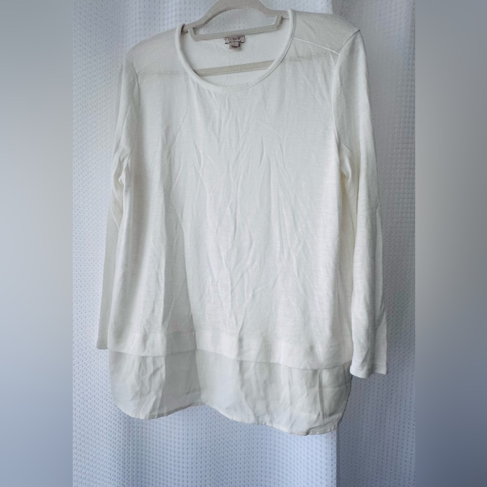 Ladies j.Crew long sleeve top